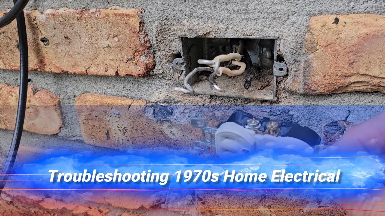 1970s Home Electrical Repair