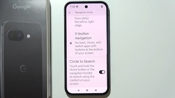 Pixel 9a: How to Disable Circle to Search