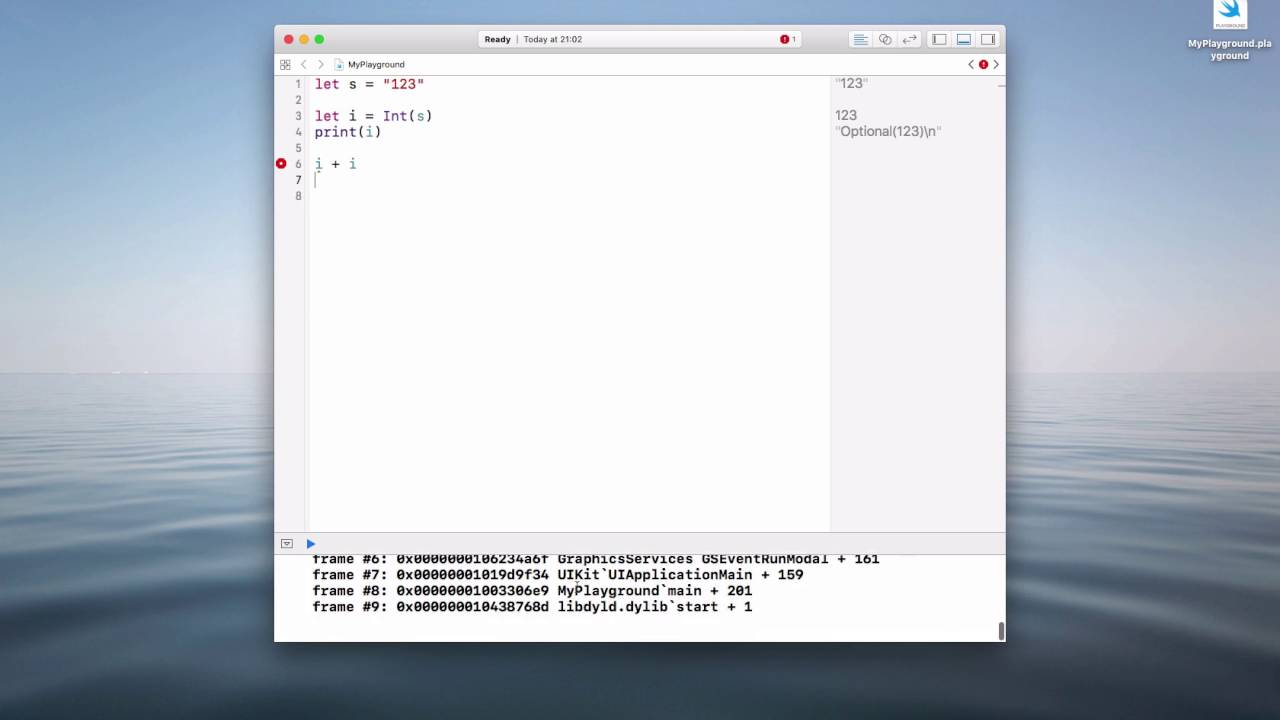 Hoe converteer je in Swift tussen Int, Double, String enzovoort? - YouTube