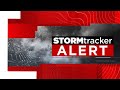 STORMtracker Alert with Level 3 out of 5 for risk zone across Gulf Coast
