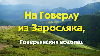 картинка: На Говерлу из Заросляка. Говерлянский водопад.