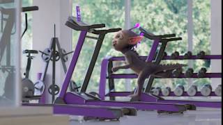 Cadbury Dairy Milk Aliens Workout At The Gym