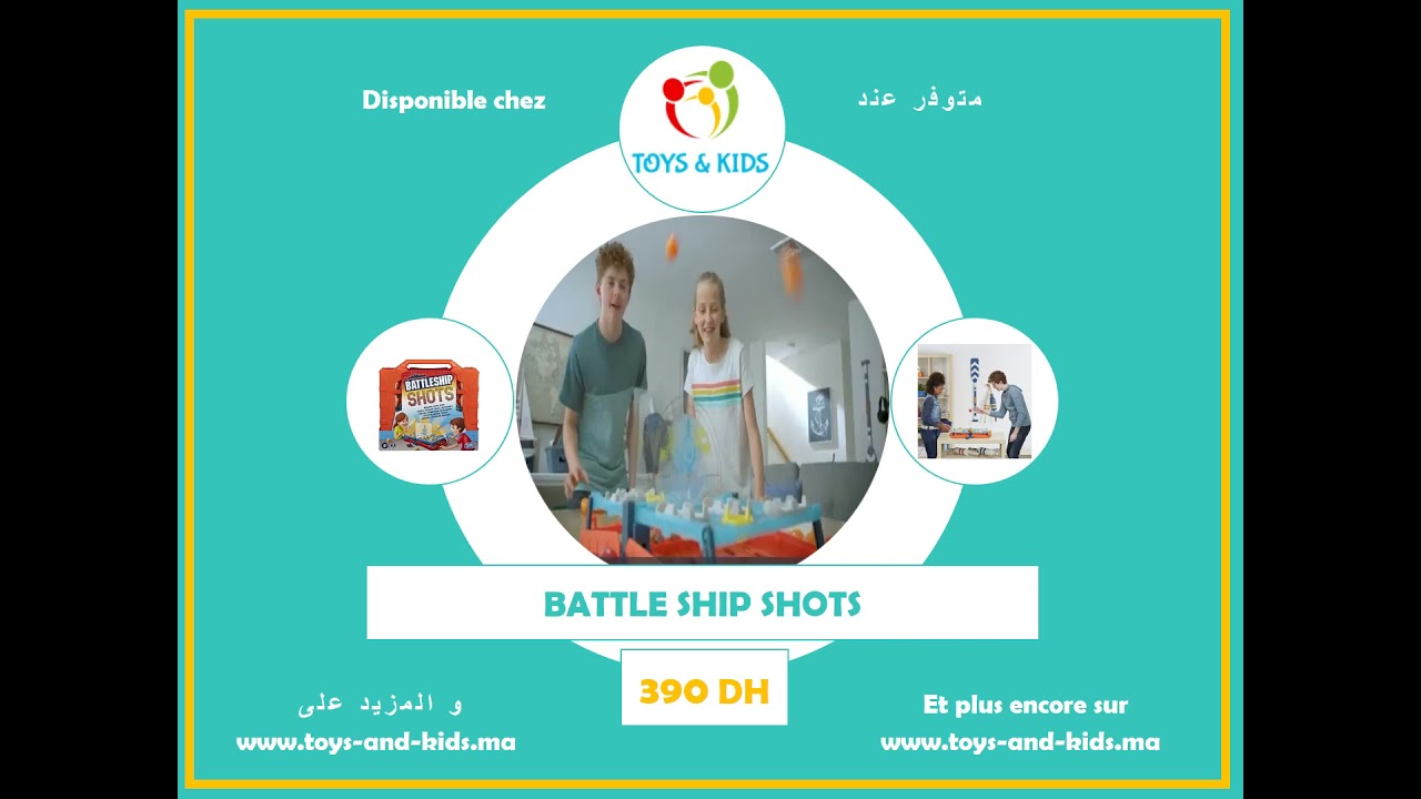 video BATTLESHIP SHOTS HASBRO