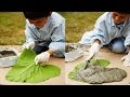 Cómo hacer un camino en el jardín en forma de hoja