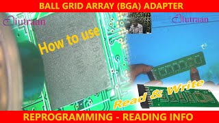 HOW TO USE BGA ADAPTER | NIURTRAAN | DOUBLE DECKER | UFS | EMMC | EMCP