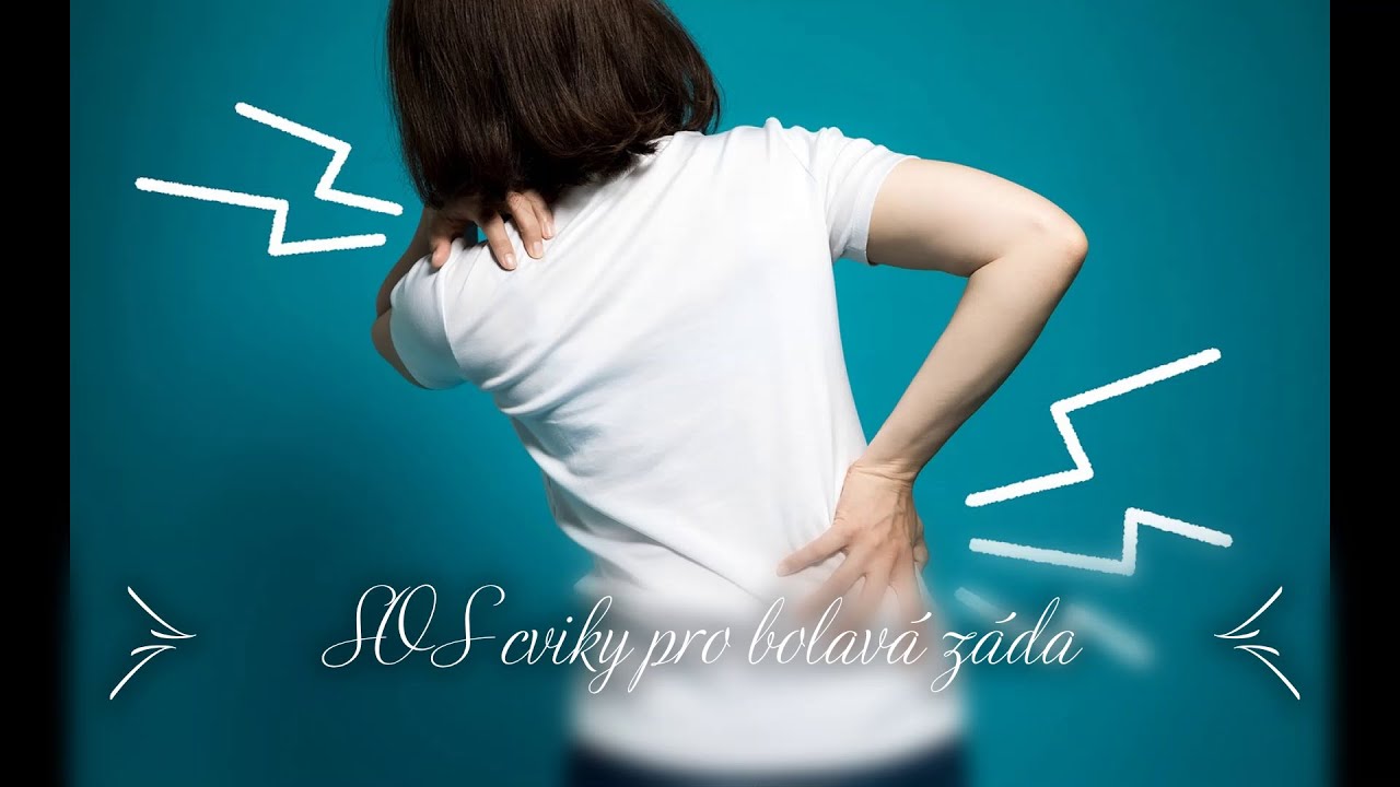 Daniela Císařová/SOS cviky pro bolavá/zablokovaná záda. Krk, hrudník, bedra