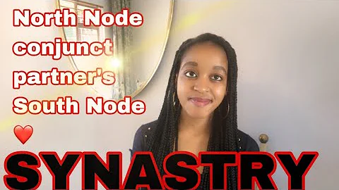 SYNASTRY: North Node conjunct partner’s South Node synastry ❤️