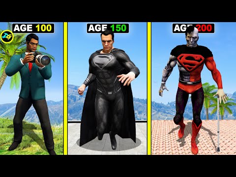 Surviving 200 YEARS As SUPERMAN in GTA 5