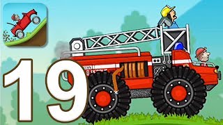 Hill Climb Racing - Gameplay Walkthrough Part 19 - Fire Truck (iOS, Android) screenshot 3