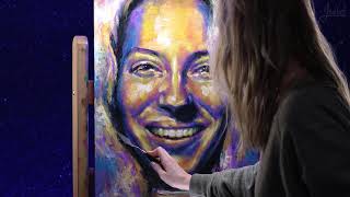 Asmr Painting Relaxing Art Tutorial Close-Up Whispers Layered Sounds Isabel Imagination