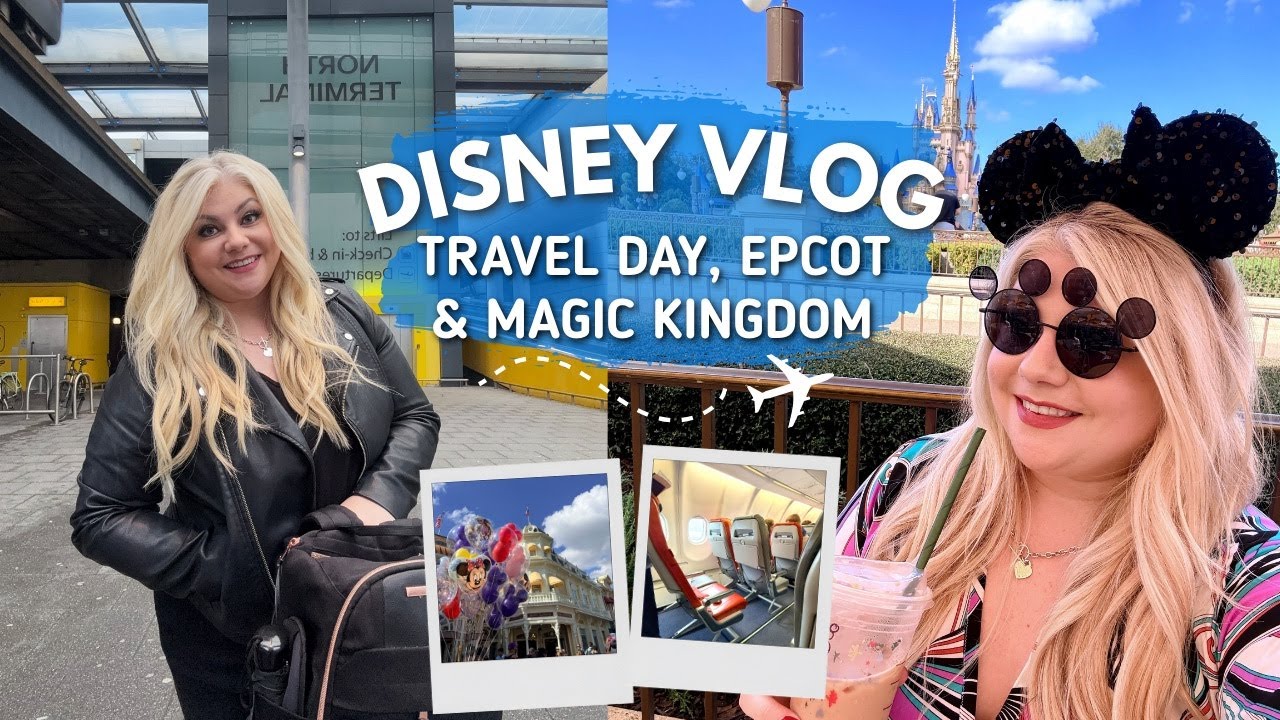 DISNEY WORLD 2026 TRAVEL DAY ✈️ THEY FLEW US TO ORLANDO ON A JET2 PLANE?! Magic Kingdom & Epcot AD
