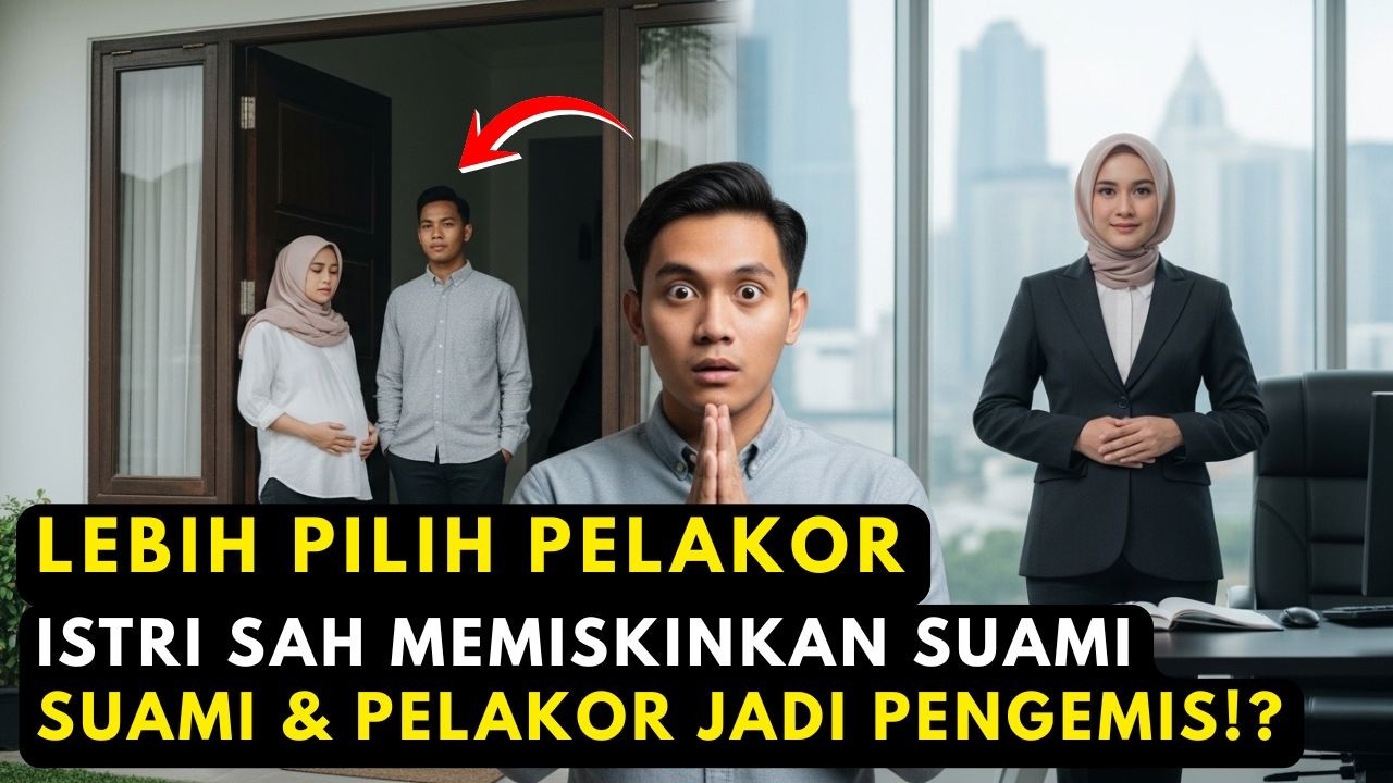 DIUSIR SAAT HAMIL!! Demi Pelakor Seksi. Kini Istri Jadi CEO, Suami Minta Rujuk SAMBIL MERANGKAK!