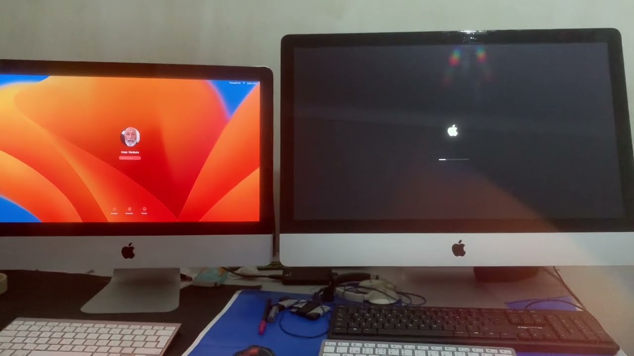 Comparação imac’s com sdd e sem sdd opencore Ventura incrível