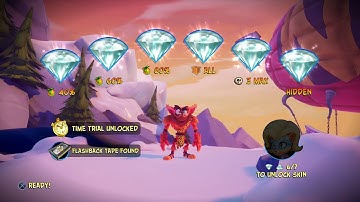 Crash Bandicoot 4 - 106% Walkthrough, Part 24: Bears Repeating (All Gems, Perfect Relic)