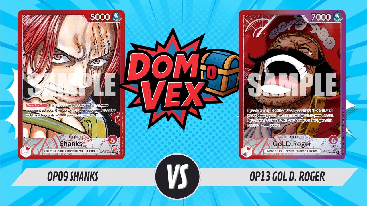 [OP14] OP09 Shanks vs OP13 Gol D. Roger | One More Tie and We Are Off To JAIL??!!