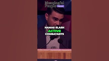 Ben Shapiro EDUCATES ignorant student on Hamas and the IDF Israeli soldiers #israel #gaza
