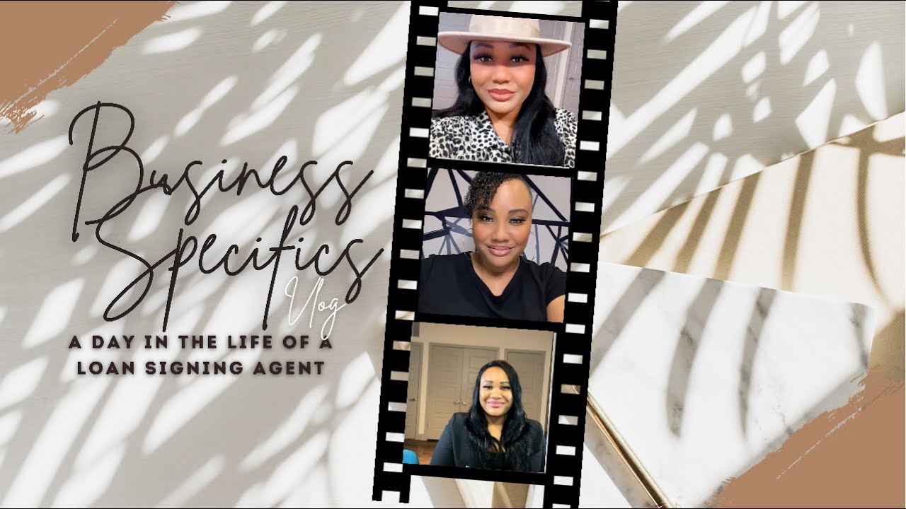 Notary/ Loan Signing Agent Vlog | A Day in the Life 