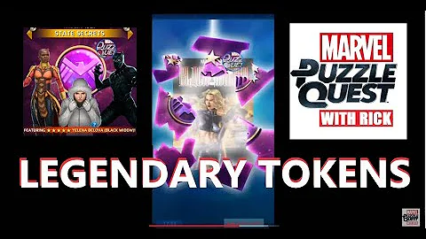 MPQ Legendary Tokens: Yelena Belova 5*, over 100 Tokens total! 4* Carnage | Marvel Puzzle Quest