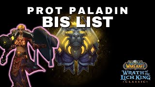 Prot Paladin BiS List (Phase 2)
