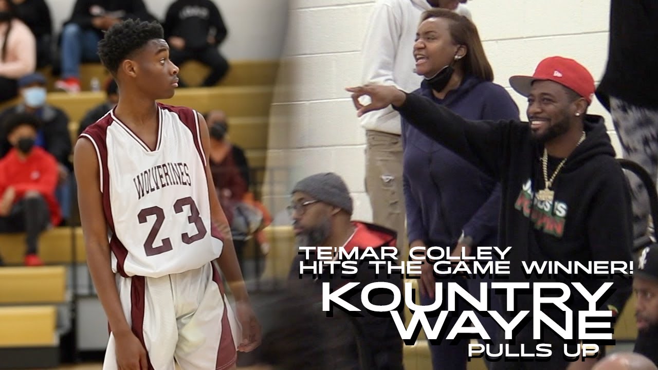 KOUNTRY WAYNE PULLS UP | TEMAR HITS GAME WINNING FT SENDING TEAM TO THE 'CHIP!