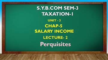 S Y BCOM SEM - 3 | SALARY INCOME LEC 2 | GUJARATI By Suresh Sir