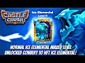 Ice elemental max level unlocked to convert normal ice element to nft ice elemental  castle crush