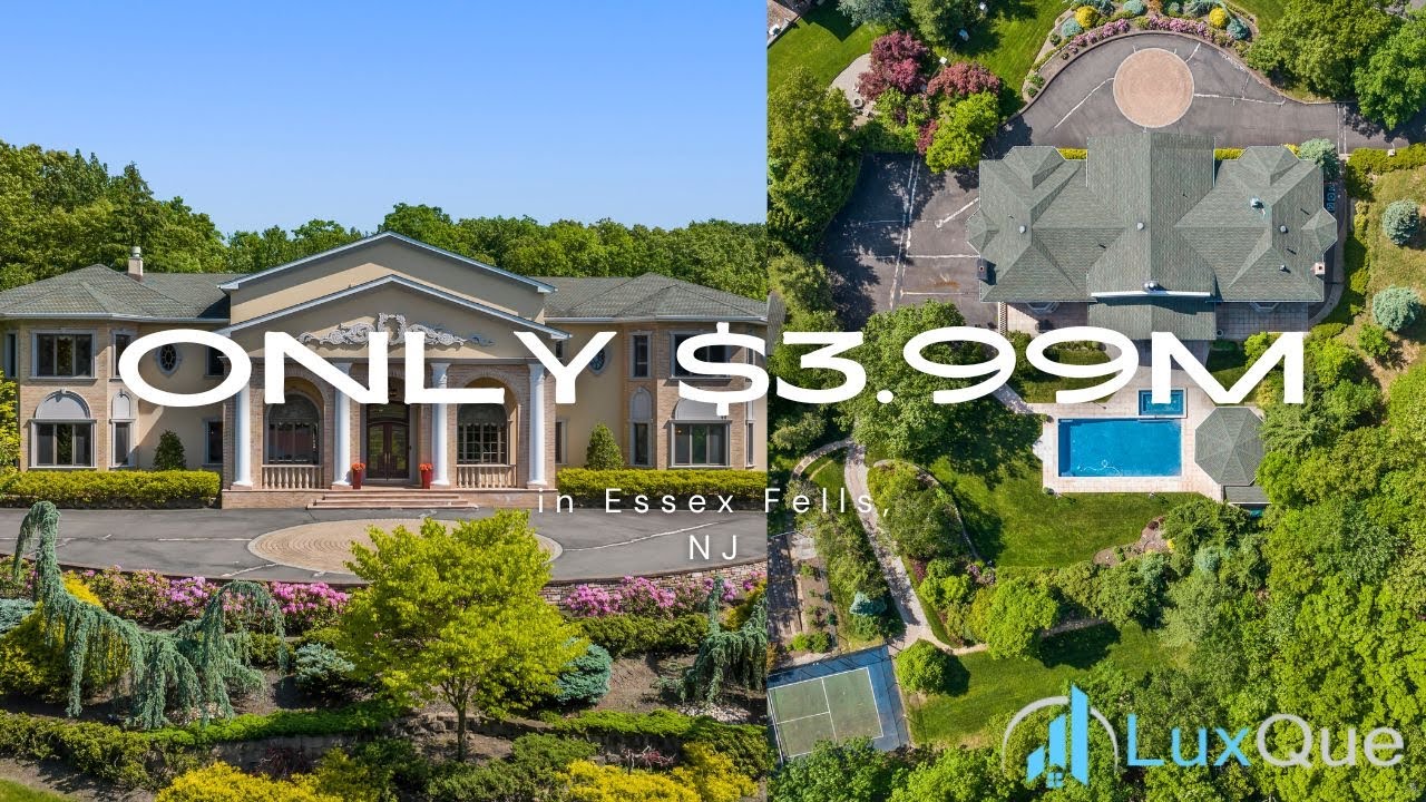 Inside a Spectacular Luxury Estate: 65 Avon Dr, Essex Fells, NJ
