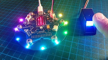 Fingerabdrucksensor am Calliope mini