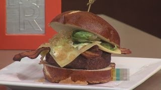 Brussels sprouts burger from RnR Scottsdale