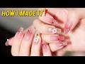 Satisfying Handmade Press-On Nails Process 💅 No Talking / ASMR Crafting