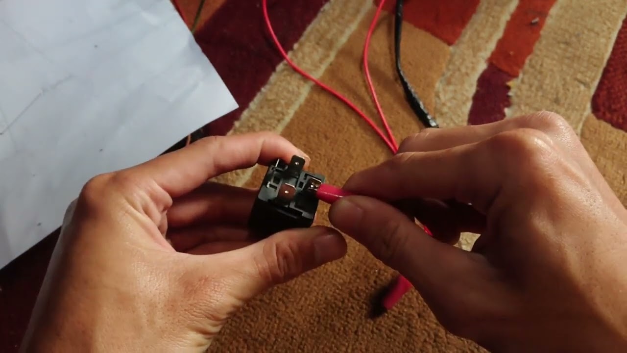 Membuat Arus DC Menggunakan Relay Supra X 125