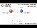 Ratio of Electrostatic to Gravitational Force | JEE Main Physics Numerical | SolvedInsights