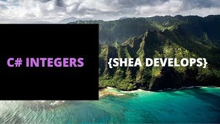 Learning C# Integers Short, Int, Long