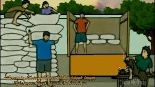 status wa animasi | pekerja kuli panggul