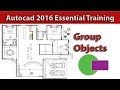 Group Objects AutoCad Training Tutorial 37