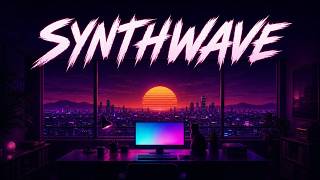 1 Hour Late Night Coding Synthwave for Deep Focus