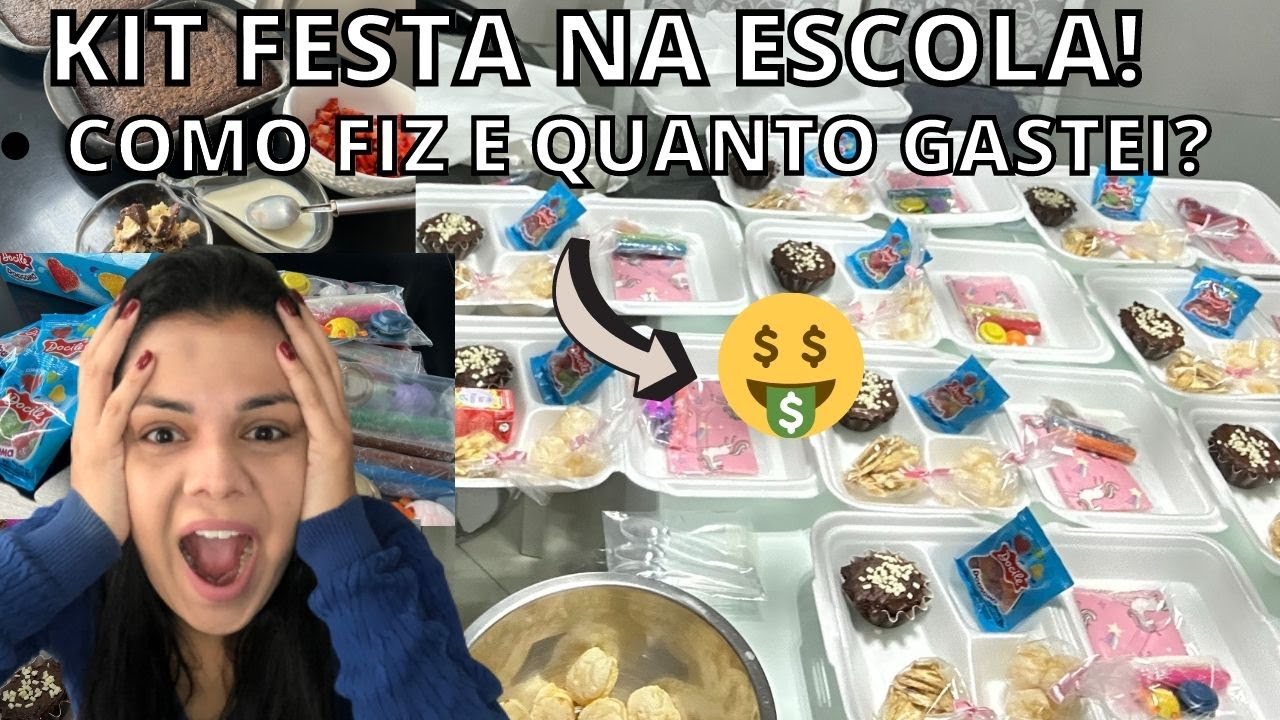 FESTA NA ESCOLA | Como eu montei os KITS Festa na Escola da Lis COM PREÇO!