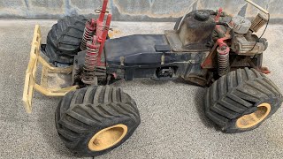 Kyosho Nitro Brute stopped for 30 years, restoration