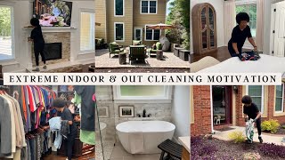 EXTREME WHOLE HOUSE REFRESH MARATHON 🏡 | INDOOR AND OUTDOOR CLEANING MOTIVATION