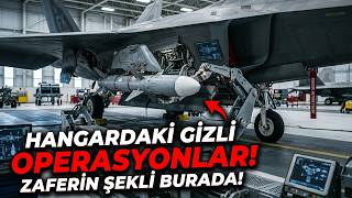 Uçmadan Önce Hangarda Dönen Gizli Operasyon Belgesel Savaş Uçağı, Hava Kuvvetleri Savaş Uçağı