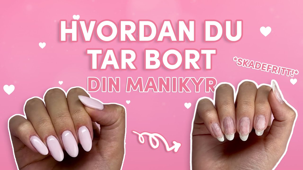 🇳🇴 dippi - Hvordan fjerne manikyren din | Steg-for-steg Guide