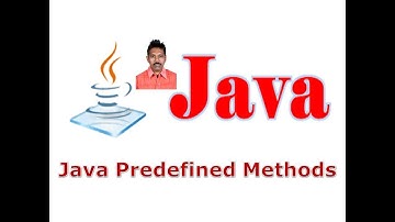 Selenium Class 16 - Java Predefined Methods