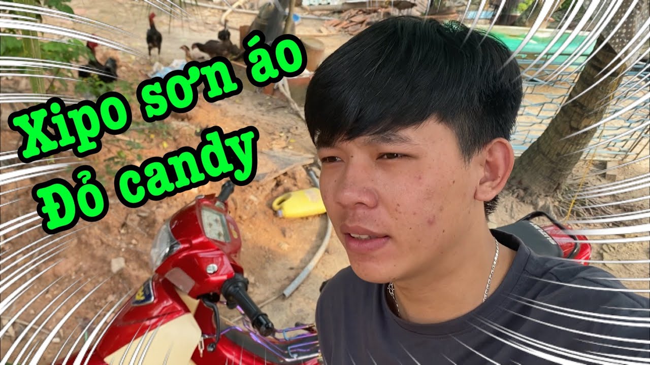 Xipo Sơn Áo Đỏ Candy Của Mình || HP Thủ Thuật YTB