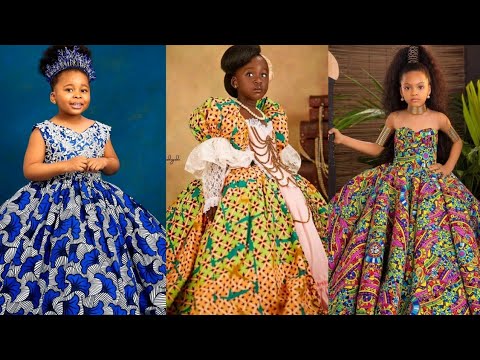 Beautiful Ankara Gowns Styles For Kids – Fashion and Style – Flipmemes |  African dresses for kids, African kids clothes, Ankara styles for kids