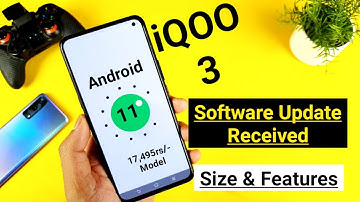 iQOO 3 Android 11 update size & features received today [Which I ordered phone for 17,495rs/-]🔥🔥🔥