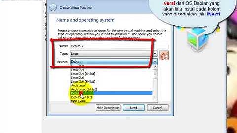 1 Persiapan Virtual Machine Debian 7