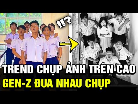 'PHÁT SỐT' với trend Chụp ảnh từ trên cao CỰC NGẦU khiến giới trẻ ĐUA NHAU CHỤP | TB Trends