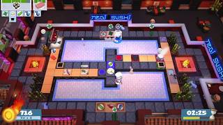 [Overcooked! 2] 4-5 3rd World Record: 1768 2 Players 4 Stars