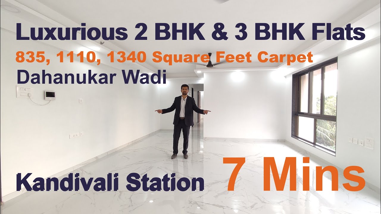 Luxurious 2BHK, 3BHK & 4BHK in Kandivali West Dahanukar Wadi YouTube