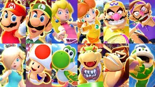 Mario Tennis Aces - All Special Shots